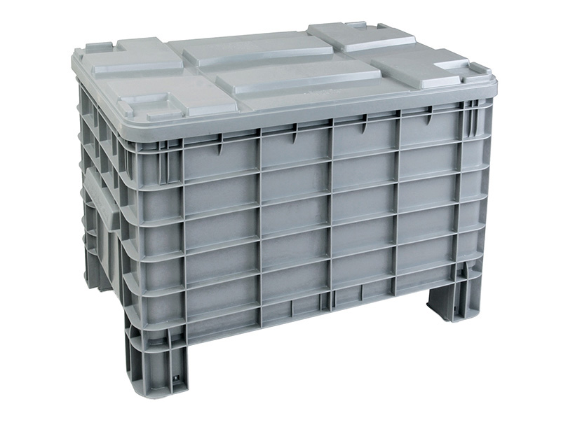 Large Size Plastic Crate BOAT 6600 WITH LID
