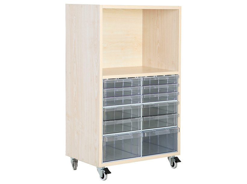 One Way Wooden Cabinet With Drawers TS 45